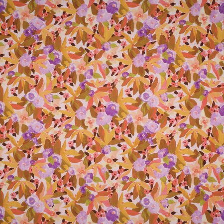 NERIDA HANSEN X VERHEES - Lenzing Ecovero - Digital Floral Mustard