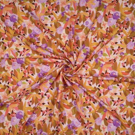 NERIDA HANSEN X VERHEES - Lenzing Ecovero - Digital Floral Mustard