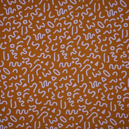 NERIDA HANSEN X VERHEES - Lenzing Ecovero - Boho Geo Nutmeg
