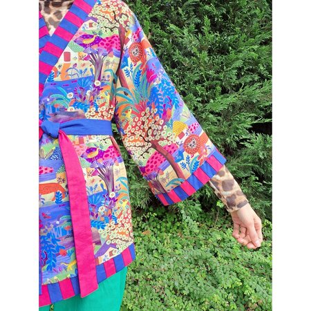 NERIDA HANSEN X VERHEES - Lenzing Ecovero - Digital Lion Coyote Multicolor