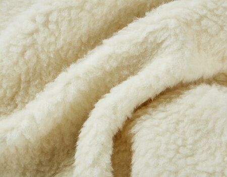 COUPON 80 CM Teddy 100% bio Wol 180-200cm breed