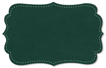 COUPON 110 CM C. Pauli - Dark Green Nicky Velours GOTS
