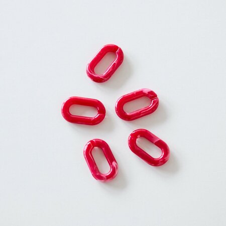 LINK LINK Marble Chain Fuchsia