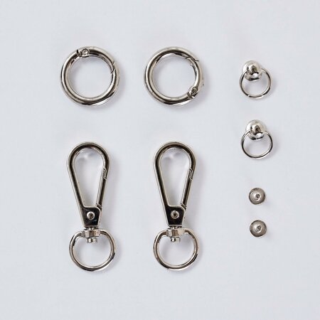 LINK LINK Tools Ring & Swivels Black Silver