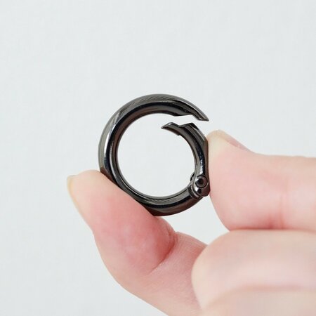 LINK LINK Tools Ring & Swivels Black Silver