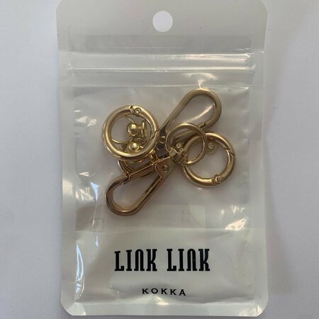 LINK LINK Tools Ring & Swivels Gold
