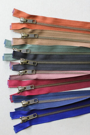 Mind the Maker Deelbare metaal ritsen 55 cm 