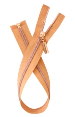 Deelbare Rose Gold rits 40 / 50 / 60 cm