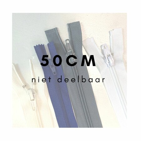 Niet-Deelbare spiraal rits 50cm 