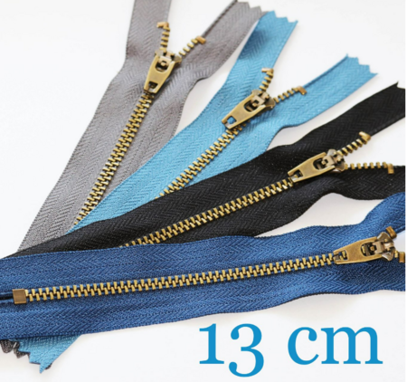 Jeans rits 13 cm 