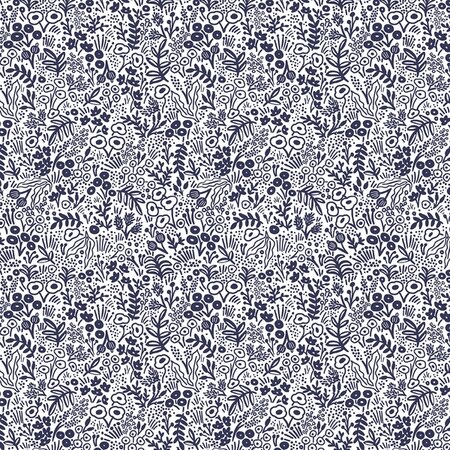 Rifle paper - Dark Blue/ white KATOEN
