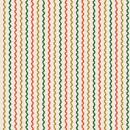 Rifle paper - Wavy Holidays METALLIC KATOEN