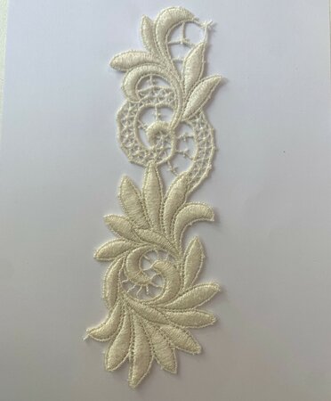 VINTAGE kant applicatie 011