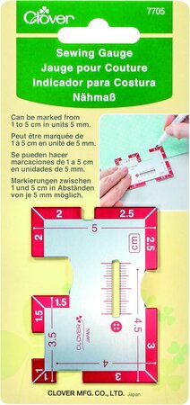 Zoommaatje Clover roestvrijstaal 