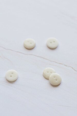 Mind the Maker 11mm corozo CREAMY WHITE