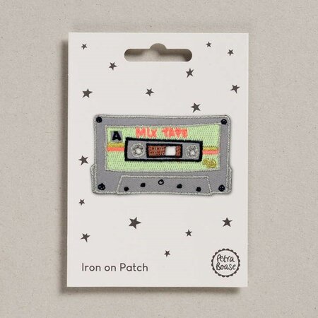 Petra Boase - Iron on Patch - Mix Tape