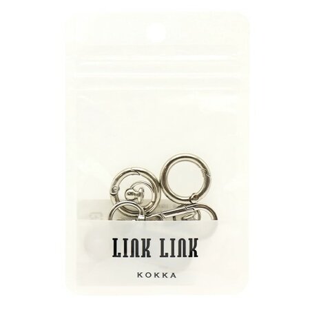 LINK LINK Tools Ring & Swivels Silver