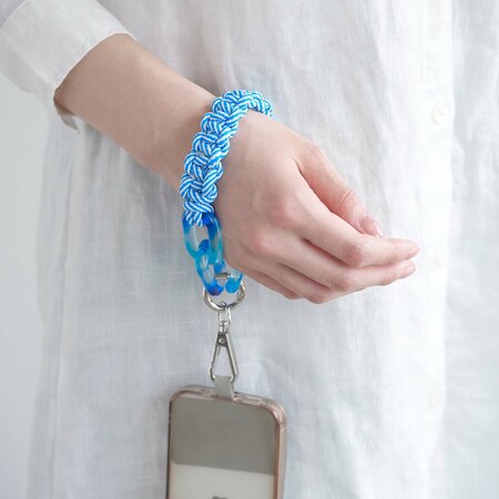 LINK LINK Marble Chain Blue Purple