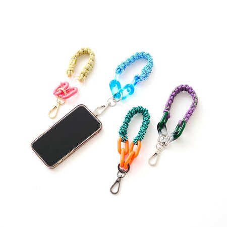 LINK LINK Marble Chain Blue Purple