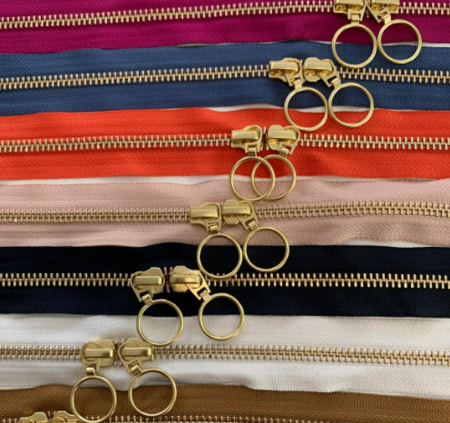 Atelier Brunette -  GOLD DUBBELE RITS 40 CM
