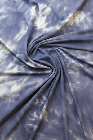 COUPON 55 CM mind the MAKER - Indigo - FLOW Tie-Dye Activewear