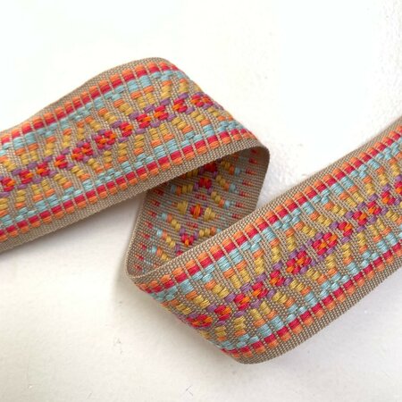 Sierband Arch Beige - Peach - Fuchsia - Light Blue - Light Yellow - Lavender - Orange 40mm 