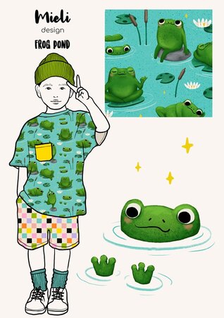 Mieli Design - Frog Pond JERSEY (organic)