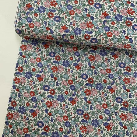 Liberty London - Palace Petal red/blue KATOEN