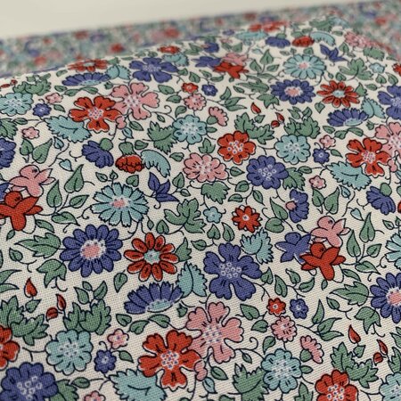Liberty London - Palace Petal red/blue KATOEN