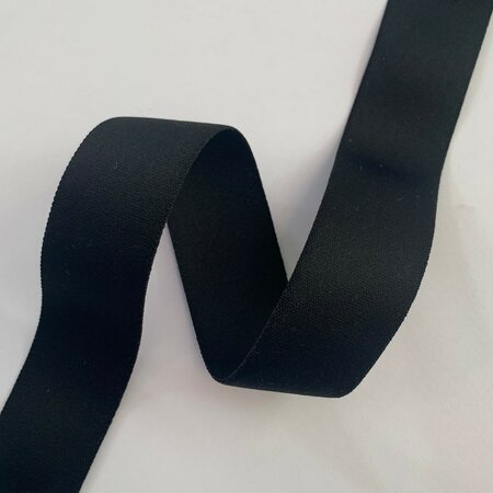 COUPON 100CM Ansje - Elastic SOFT 30mm - Black