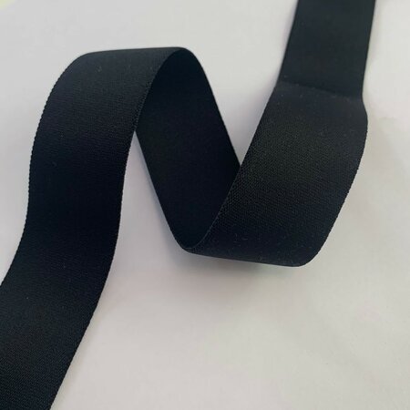 COUPON 100CM Ansje - Elastic SOFT 30mm - Black