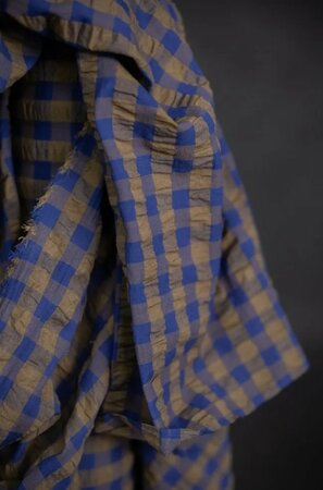 Merchant & Mills - Jupiter Organic Seersucker Gingham Cotton