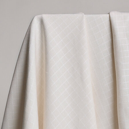 Atelier Brunette - Little Tile Off White VISCOSE LINNEN