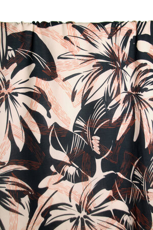 Atelier Jupe - Zwart Tropisch COTTON OEKO-TEX