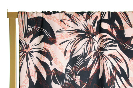 Atelier Jupe - Zwart Tropisch COTTON OEKO-TEX
