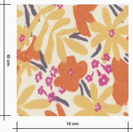Cousette - Sunflowers VISCOSE ECOVERO