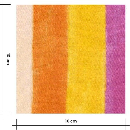 COUPON 175 CM Cousette - Sun stripes VISCOSE ECOVERO