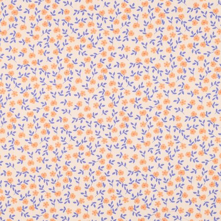 Verhees - Sweet Flowers - POPLIN BIO KATOEN