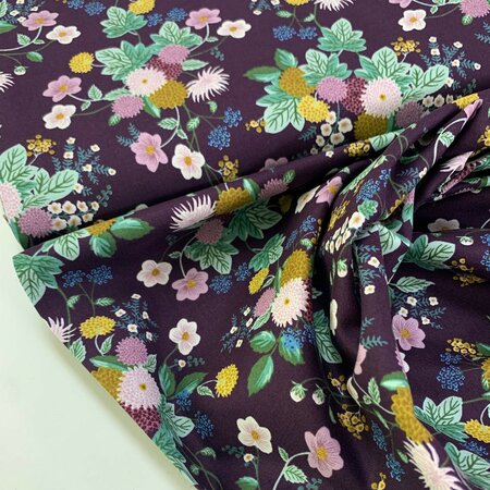 Rifle paper - Dahlia in Aubergine KATOEN