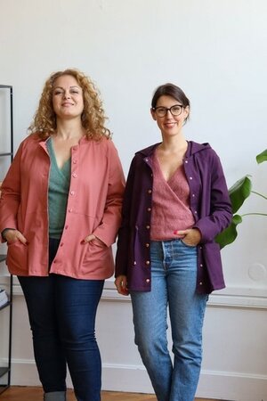 COUPON 110 CM Lise Tailor - Oudroze - GABARDINE STRETCH