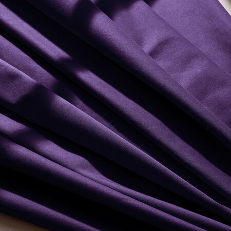 COUPON 165 CM Atelier Brunette GABARDINE LIGHT Majestic Purple