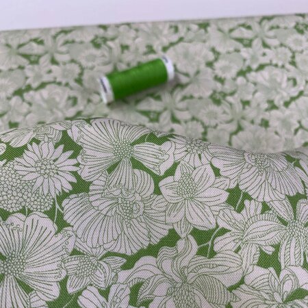 Liberty London - Gabriela bloom Green Quilt KATOEN