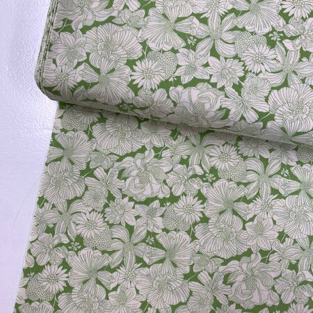 Liberty London - Gabriela bloom Green Quilt KATOEN