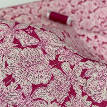 Liberty London - Quilt Gabriela bloom Purple KATOEN