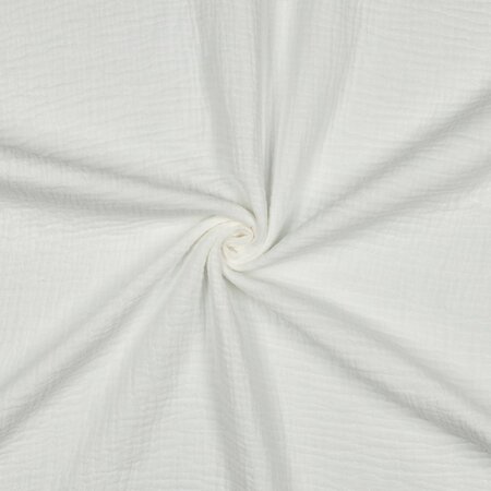 Verhees GOTS - Off White - Double Gauze/hydrofiel