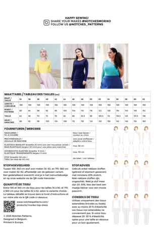 Notches - Moriko top en jurk