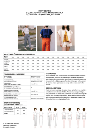 Notches - Paula broek en short