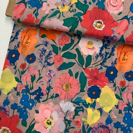 Madame IRIS - Lily KATOEN POPLIN GOTS