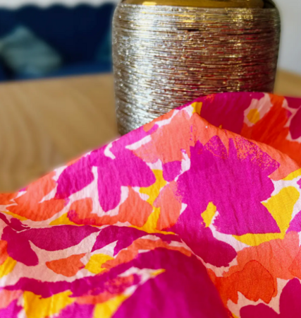 My Dress Made - Riviera - Viscose Satijn Textuur OEKO-TEX® STeP & FSC