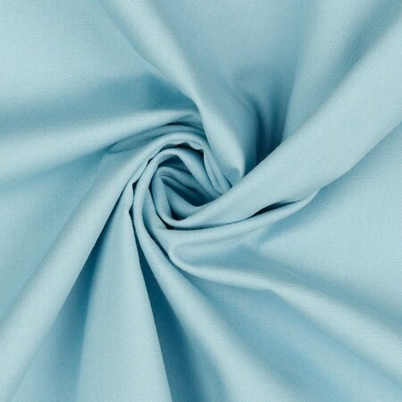 COUPON 55 CM Verhees GOTS - CANDY COTTON Lichtblauw (GOTS)